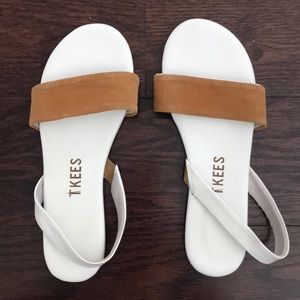 TKEES Charlie Slingback Sandals Size 7